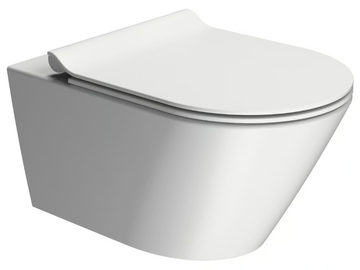 COLOR ELEMENTS 55X36 - Wall-hung ceramic toilet by GSI ceramica - view 2